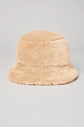 Foxy Sherpa Bucket Hat – kamel