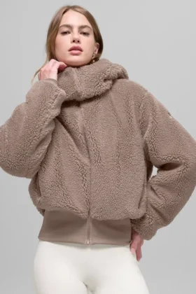 Foxy Sherpa-jacka – Chai Latte