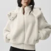 Foxy Sherpa-jacka – Ivory