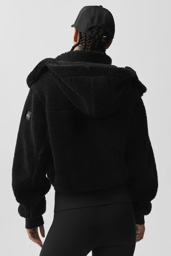 Foxy Sherpa-jacka – svart