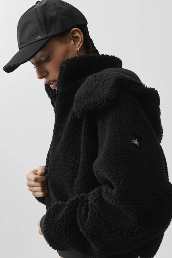 Foxy Sherpa-jacka – svart