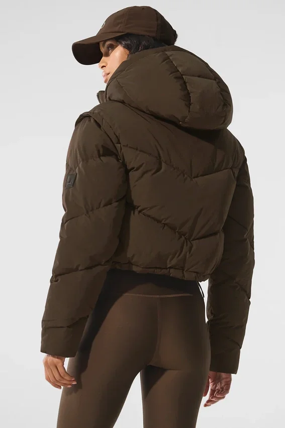 Glacier Puffer – Espresso