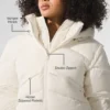 Glacier Puffer – Ivory