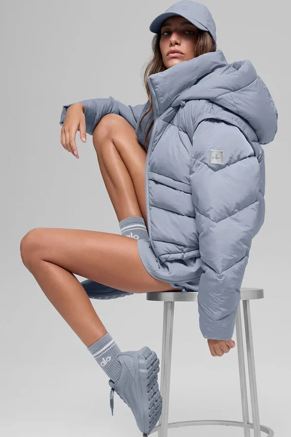 Glacier Puffer – Winter Frost