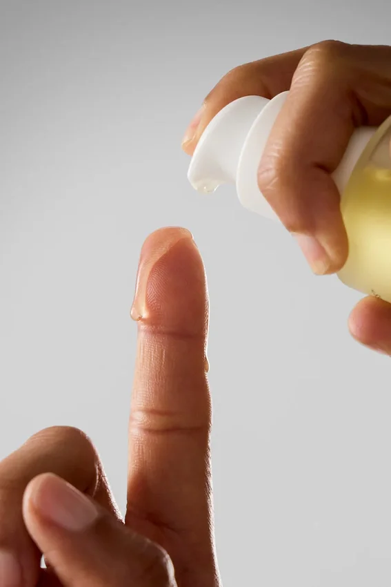 Glow Oil från topp till tå