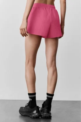 Go Time-shorts med medelhög midja – Paradise Pink