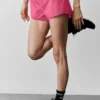 Go Time-shorts med medelhög midja – Paradise Pink