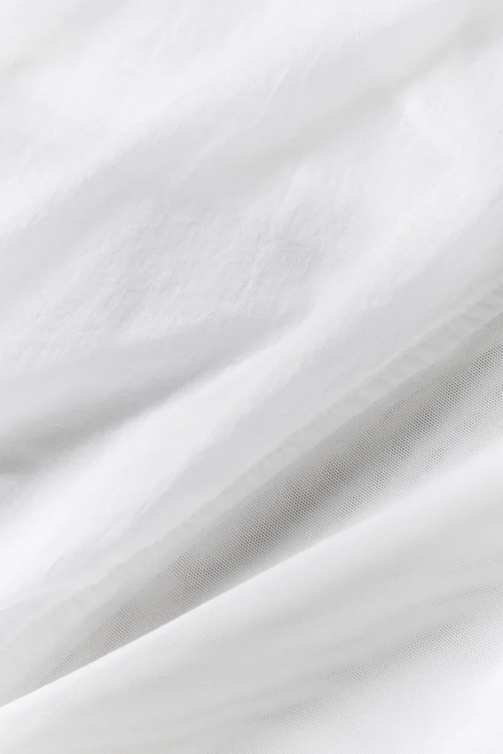 Go Time-tröja med 1/4 dragkedja – Vit