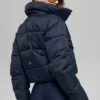 Gold Rush Puffer – Navy
