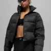 Gold Rush Puffer – Svart