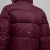 Gold Rush Puffer – vinröd
