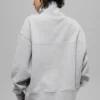 Hazy tröja med hög hals – Athletic Heather Grey