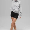 Hazy tröja med hög hals – Athletic Heather Grey