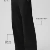 High Road Straight Leg Byxor – Svart