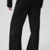 High Road Straight Leg Byxor – Svart