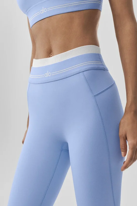 High-Waist 7/8 Better Together Leggings – ljus provenceblå/