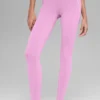 High-Waist 7/8 Heart Throb Leggings – Candy Heart-rosa/vit