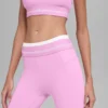 High-Waist Airbrush 7/8 Better Together Legging – Candy Heart Pink/Whi