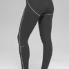 High-Waist Airbrush 7/8 Heart Throb Leggings – antracit/vit