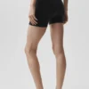 High-Waist Airbrush Better Together Shorts – Svart/Vit
