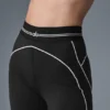 High-Waist Airbrush Heart Throb Leggings – svart/vit