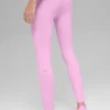 High-Waist Airbrush Legging – Candy Heart Pink