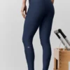 High-Waist Airlift 7/8 Fine Line Leggings – marinblå