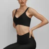High-Waist Airlift 7/8 Horizon Leggings – svart