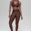 High-Waist Airlift 7/8-Leggings – Brownstone