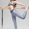 High-Waist Airlift 7/8-Leggings – Winter Frost