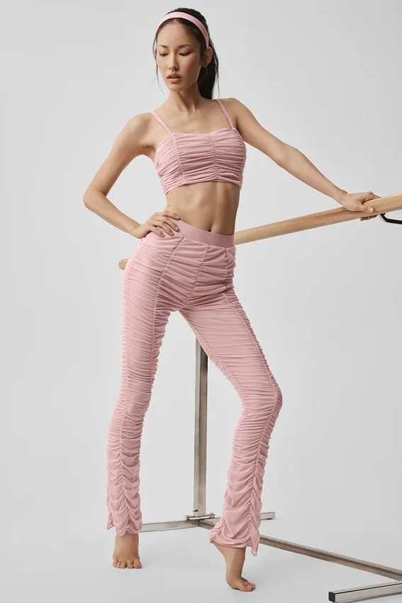 High-Waist Airlift Cherish Legging – Vintage Pink