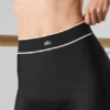 High-Waist Airlift Darling Stirrup Leggings – svart