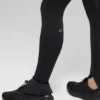 High-Waist Airlift Elongated Leggings – svarta