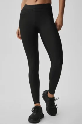 High-Waist Airlift Evolve Legging – svart
