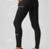 High-Waist Airlift Evolve Legging – svart