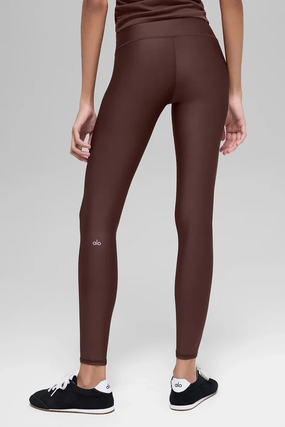 High-Waist Airlift Legging – Brownstone