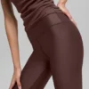 High-Waist Airlift Legging – Brownstone