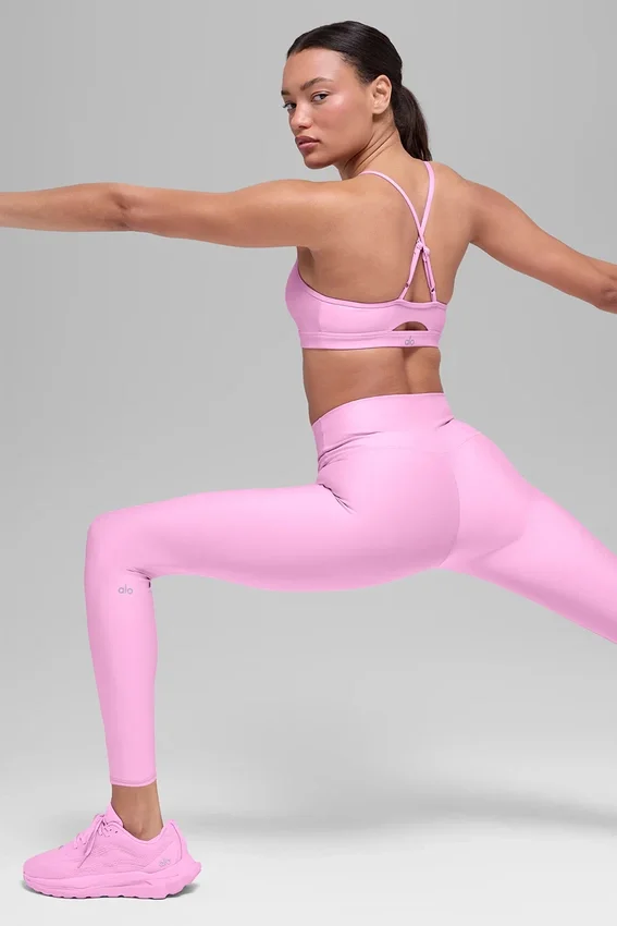 High-Waist Airlift Legging – Candy Heart Pink