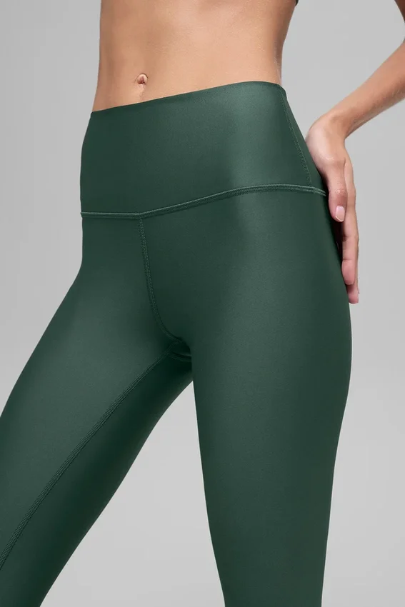 High-Waist Airlift Legging – klövergrön