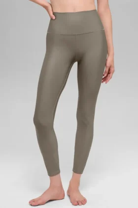 High-Waist Airlift Legging – ljus kakao