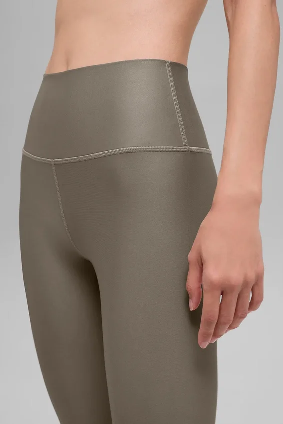 High-Waist Airlift Legging – ljus kakao