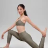 High-Waist Airlift Legging – ljus kakao