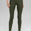 High-Waist Airlift Legging – olivgrön