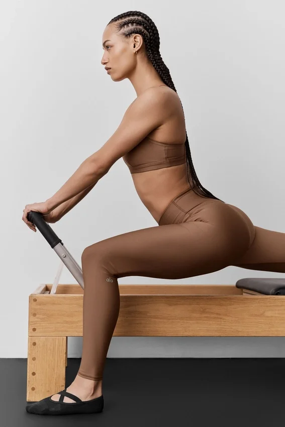 High-Waist Airlift Legging – solkysst brunt