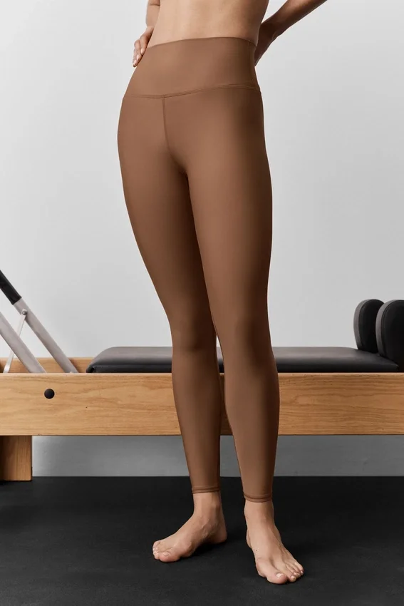High-Waist Airlift Legging – solkysst brunt