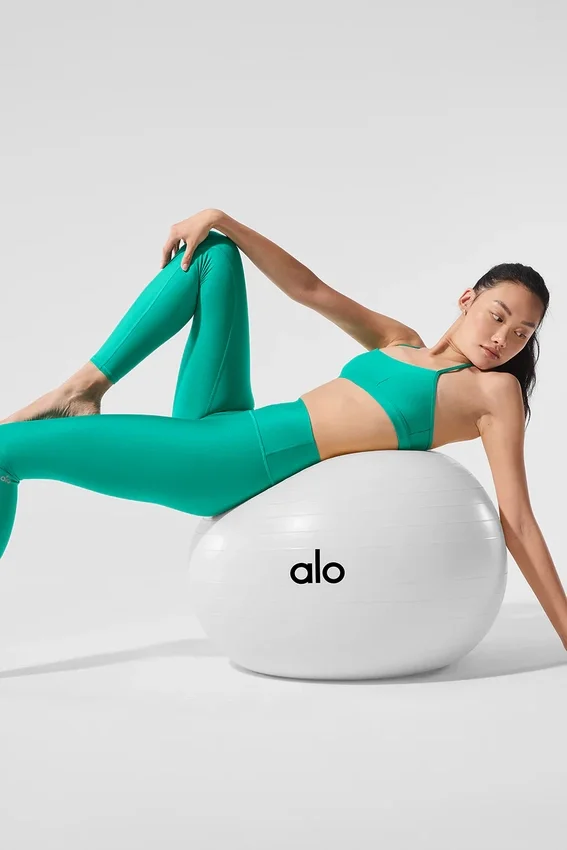 High-Waist Airlift Legging – Spruce Green