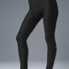 High-Waist Airlift Legging – Svart