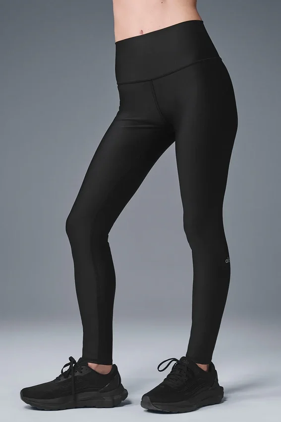 High-Waist Airlift Legging – Svart