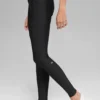 High-Waist Airlift Legging – Svart/Vit