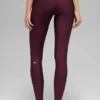 High-Waist Airlift Legging – vinröd